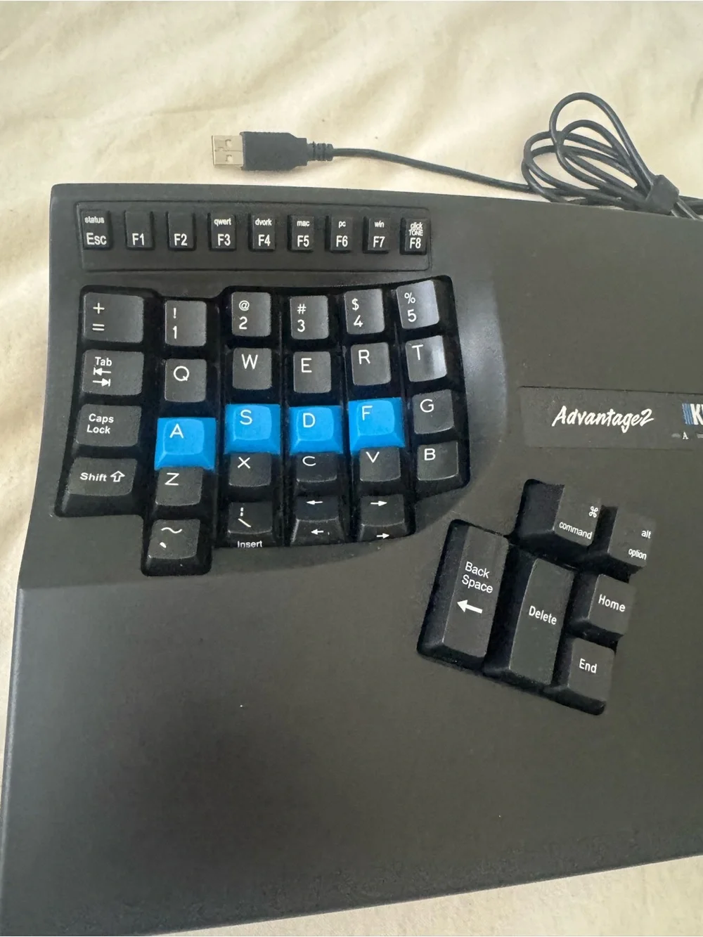 Kinesis Advantage2 Ergonomic USB Keyboard - with Cherry Brown Switches